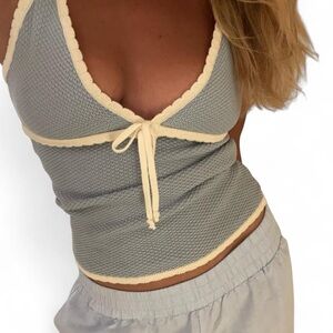 Djerf Avenue Amorini knit Tank sz S